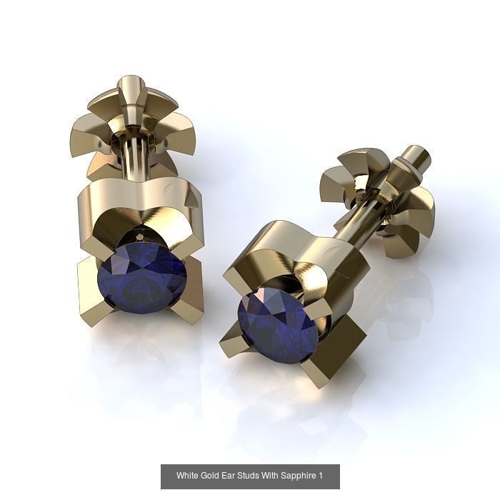 3DM-STL 132 EARRING FILES 3D Model Collection_64