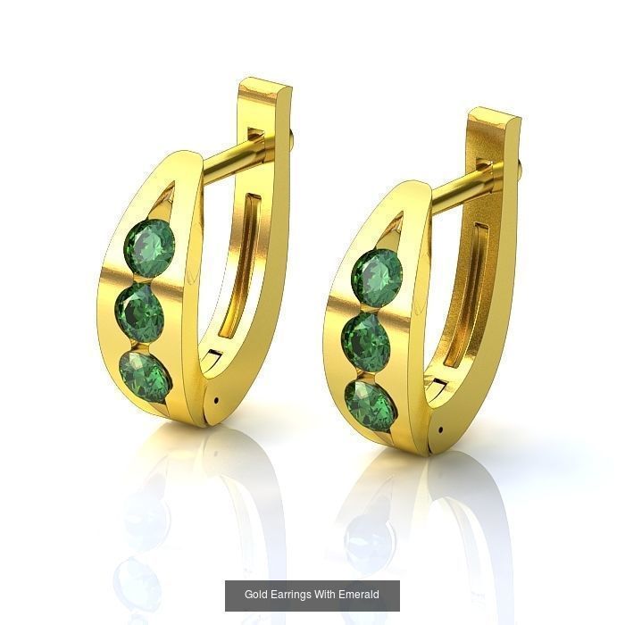 3DM-STL 132 EARRING FILES 3D Model Collection_108