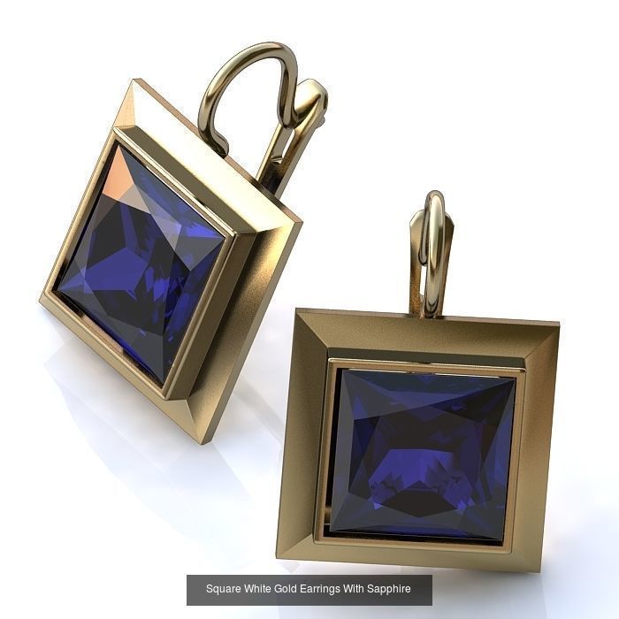 3DM-STL 132 EARRING FILES 3D Model Collection_146