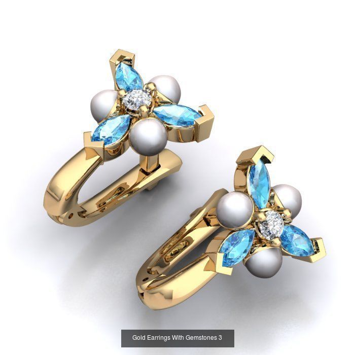 3DM-STL 132 EARRING FILES 3D Model Collection_156