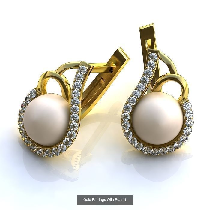 3DM-STL 132 EARRING FILES 3D Model Collection_46