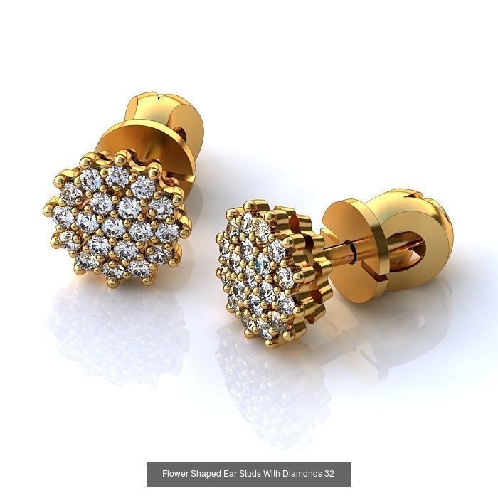 3DM-STL 132 EARRING FILES 3D Model Collection_59