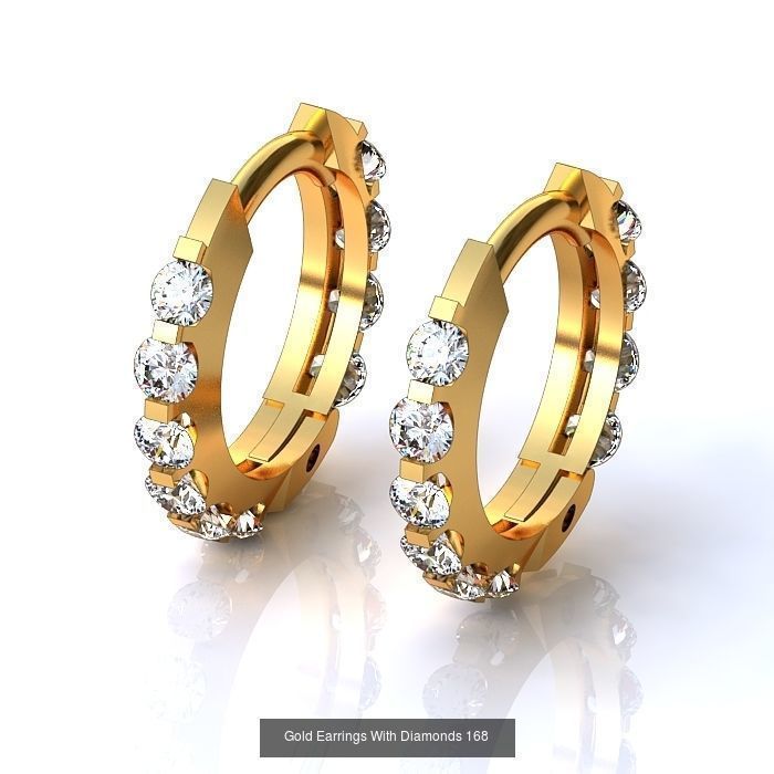 3DM-STL 132 EARRING FILES 3D Model Collection_154