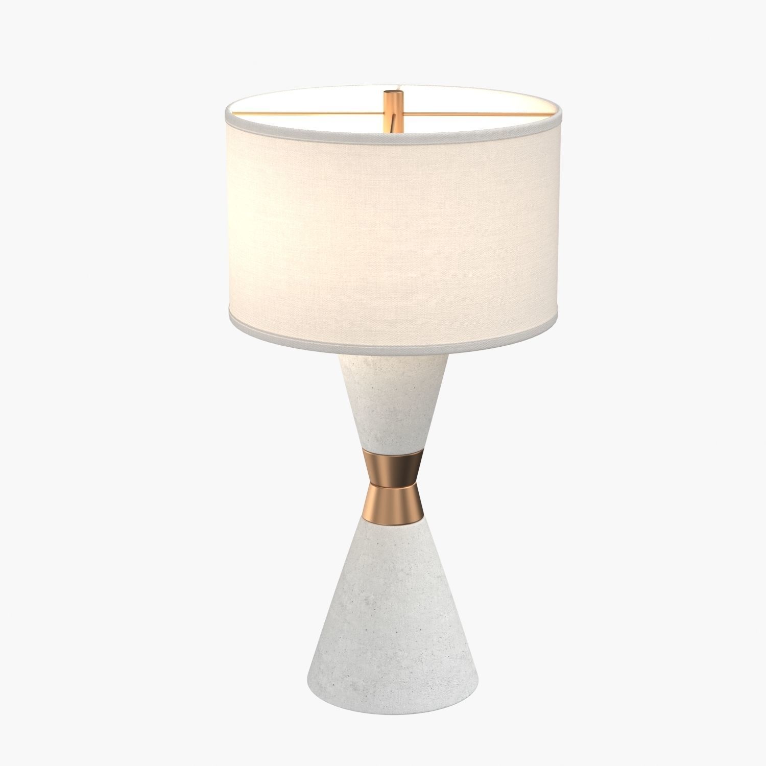 KINGSTOWN TO Two cone lamp 3D model_1