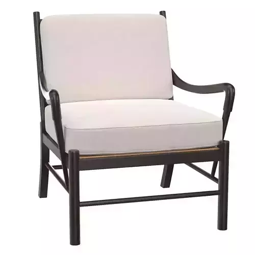 Kevin Chair with Rattan
