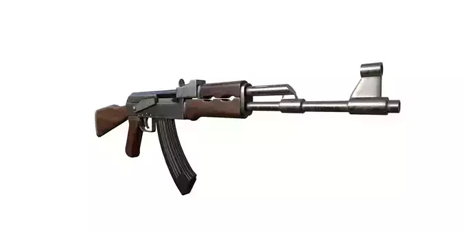 AKM 3d Model ak - rifle