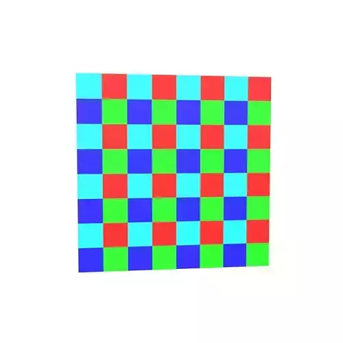 RGBE Filter Array v1 001 Low-poly 3D model