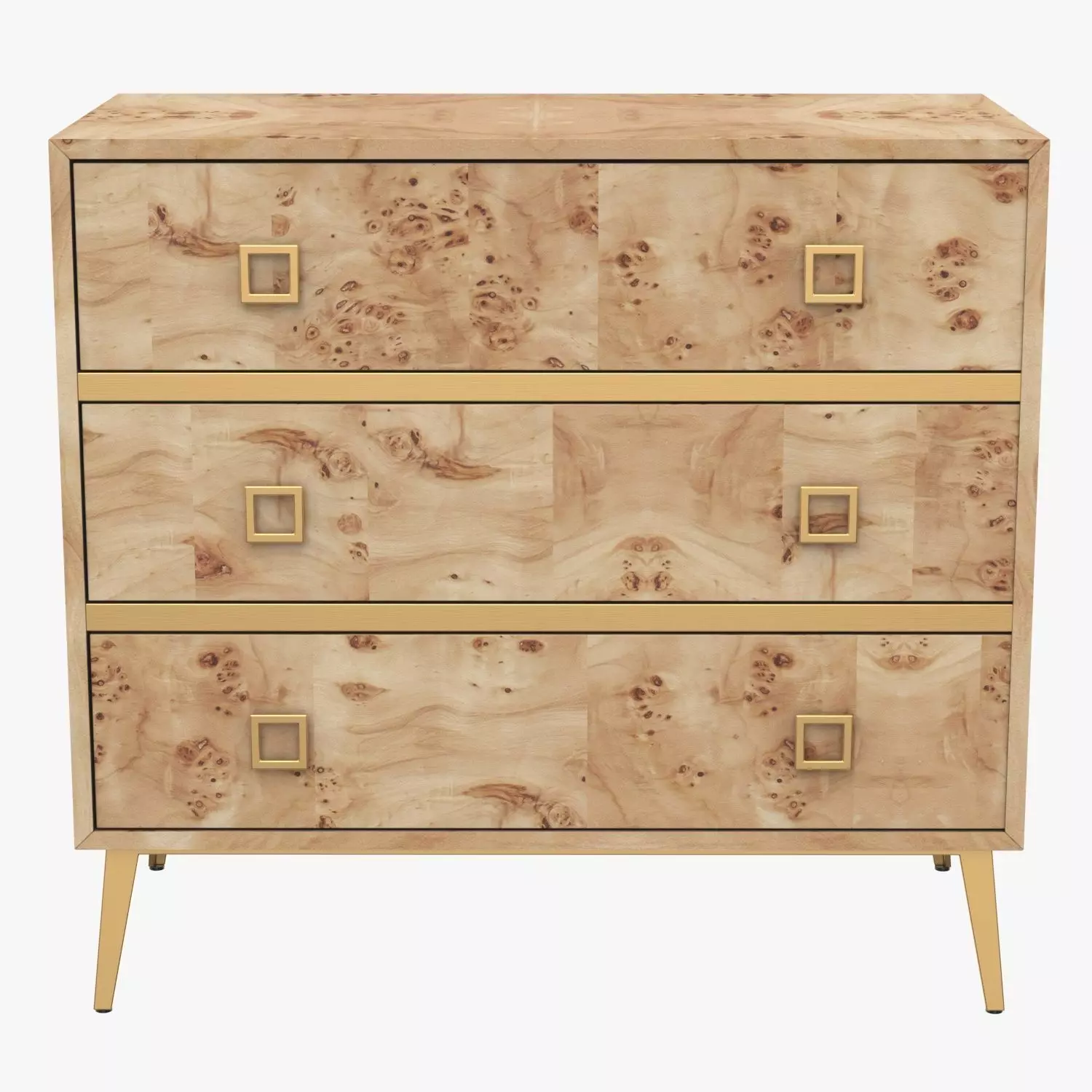 Katia 3 Drawer Chest CHS6413A 3D model_0