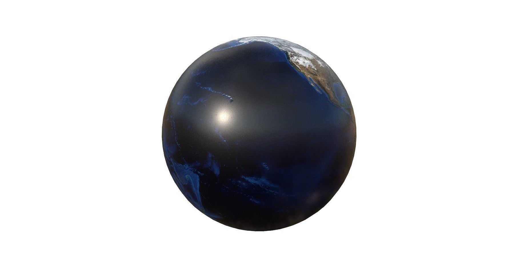 Earth 3d model globe 3D model_2