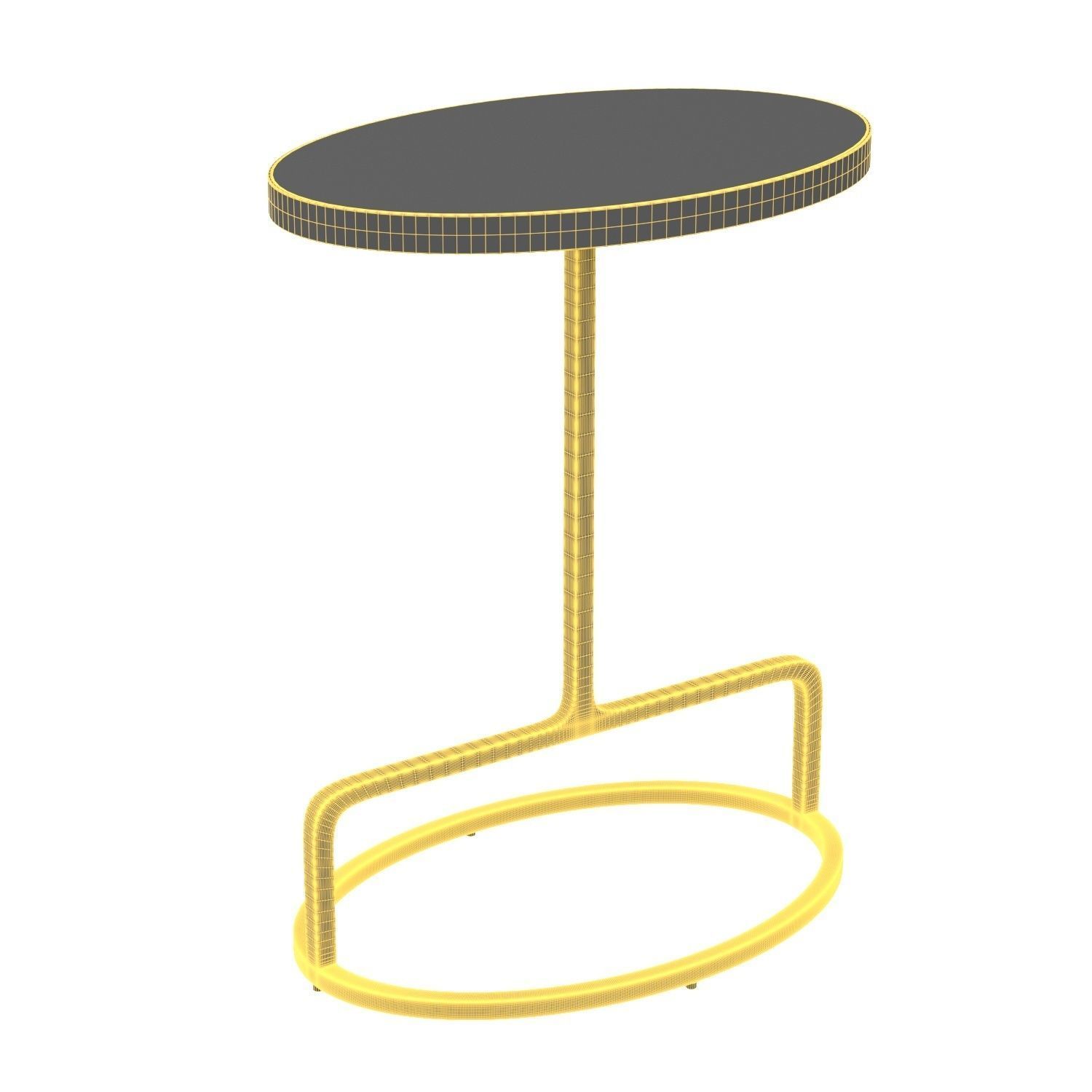 Jessenia Accent Table 3D model_5