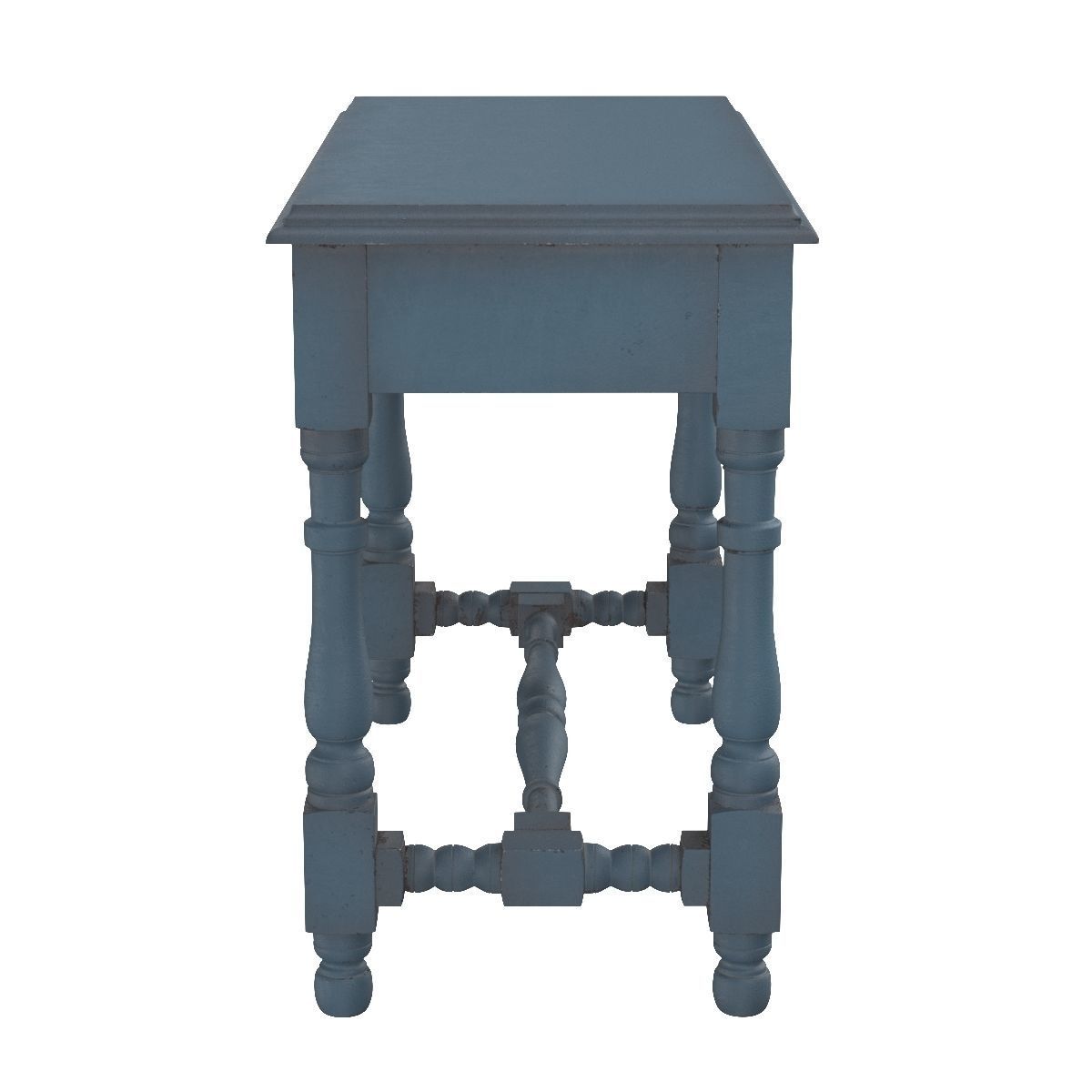 English Lamp Table 3D model_2
