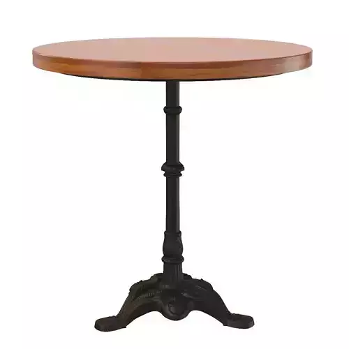 Carolina Classics Velio Mango Wood Table Top Bistro Table