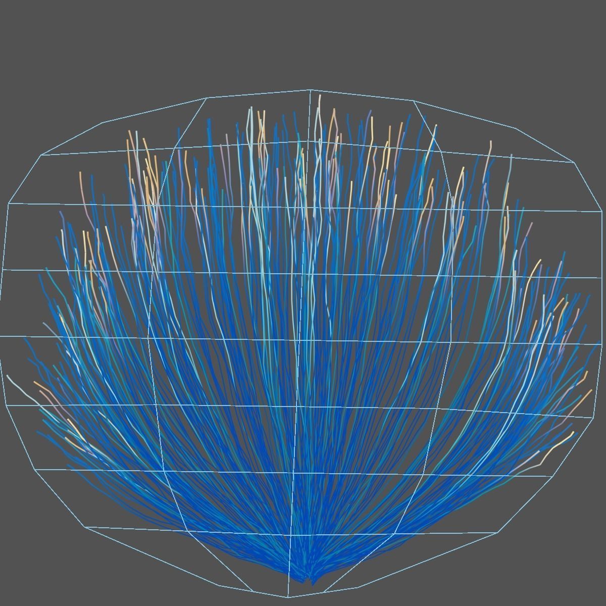 Lazuli Bunting Bird Animated VFX Grace 3D model_30