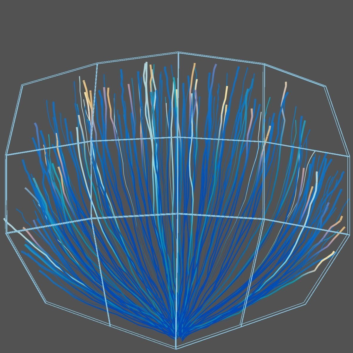 Lazuli Bunting Bird Animated VFX Grace 3D model_31