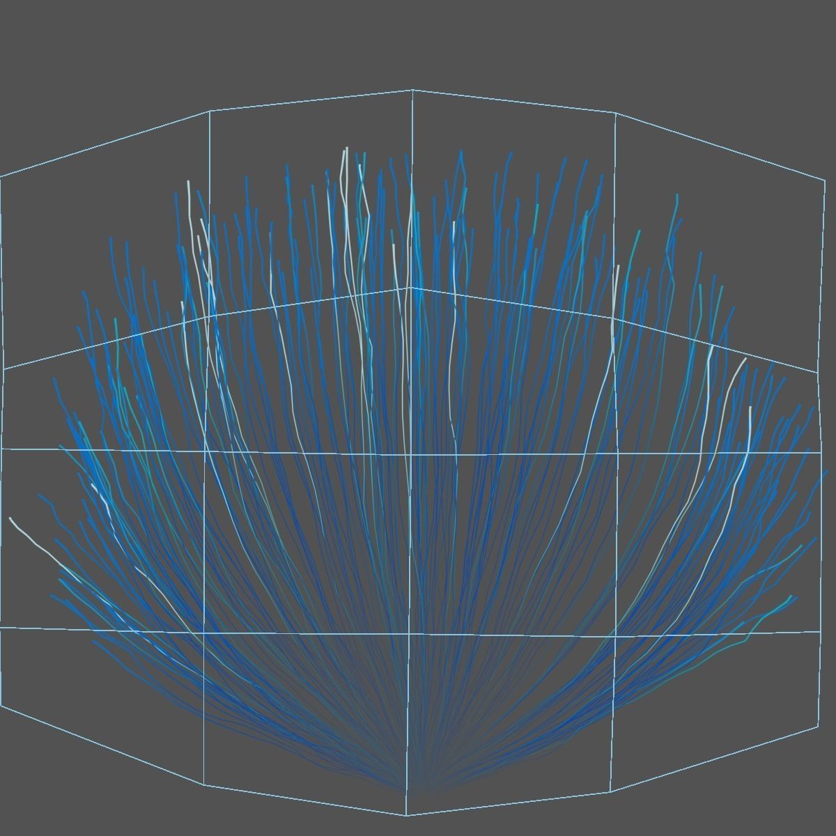 Lazuli Bunting Bird Animated VFX Grace 3D model_29