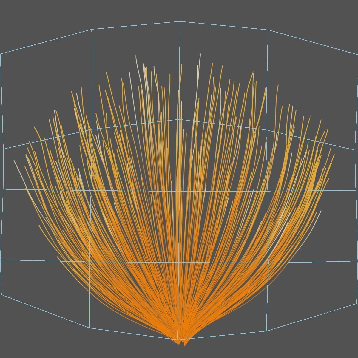 Lazuli Bunting Bird Animated VFX Grace 3D model_27