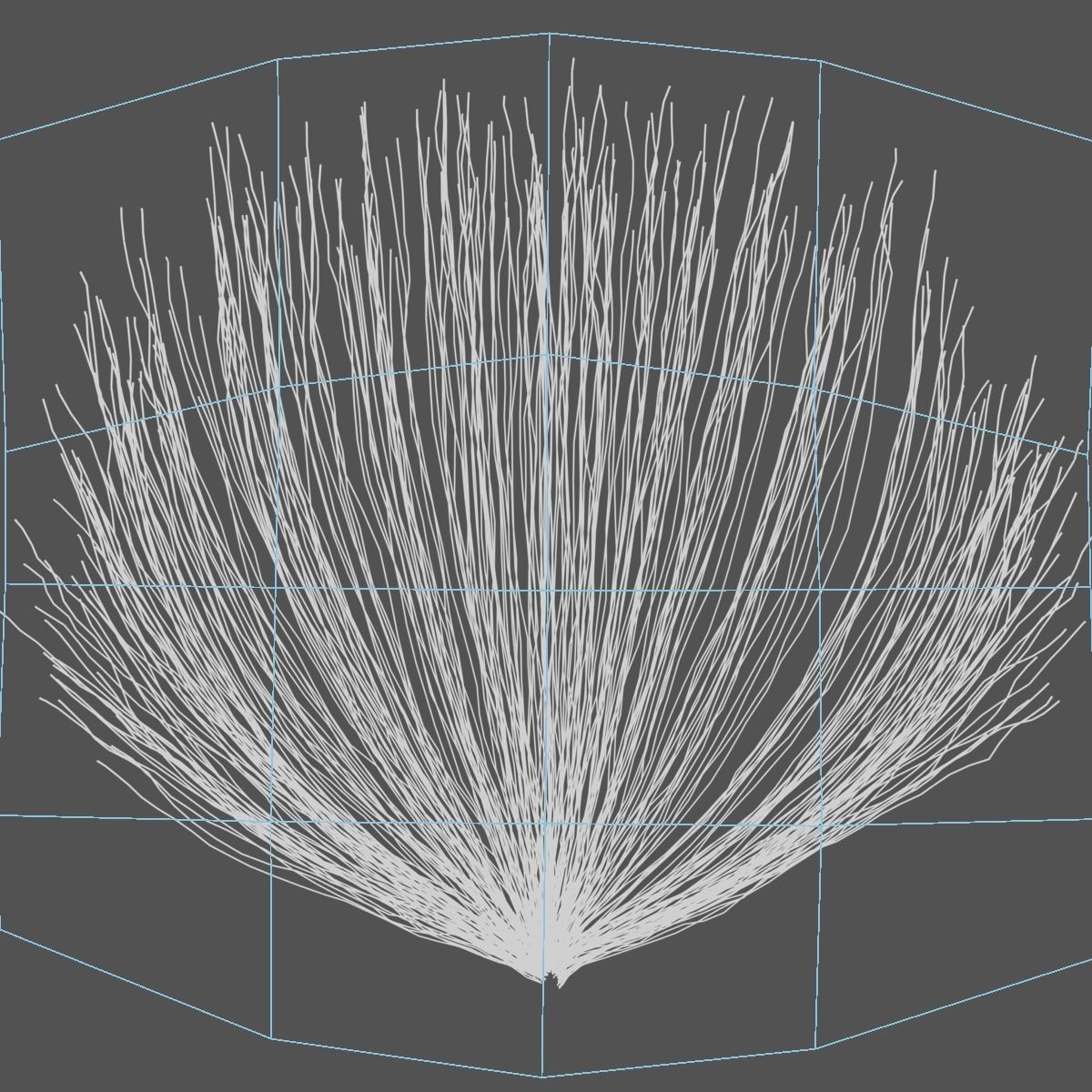 Lazuli Bunting Bird Animated VFX Grace 3D model_28