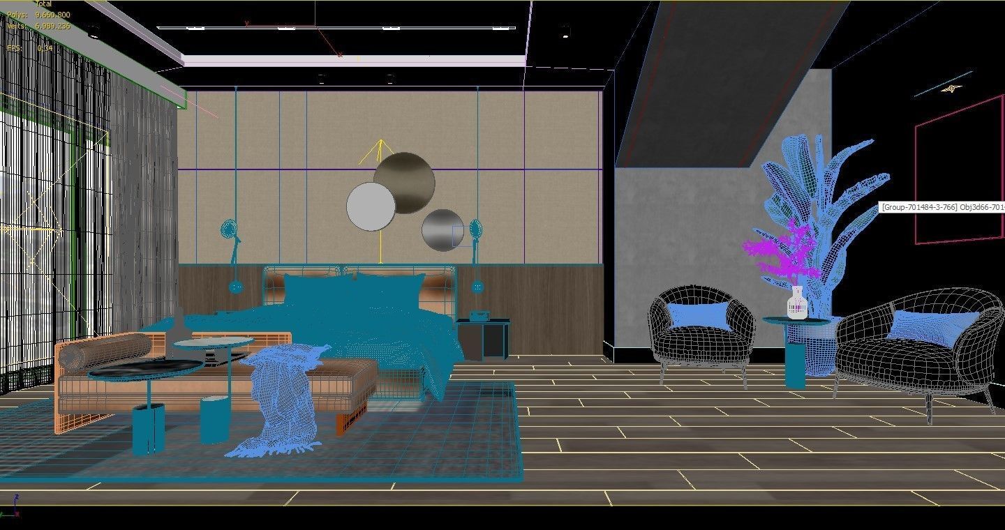 Bathroom Design - interior design 3D model_4