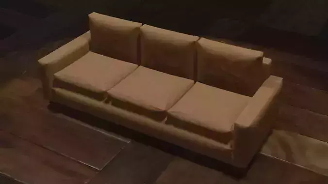 brown Couch 