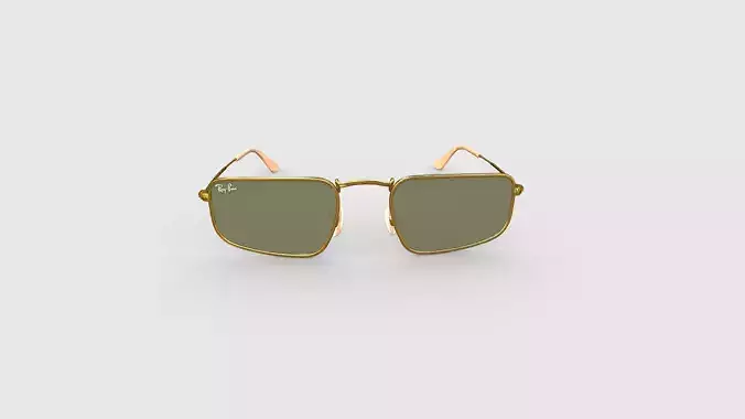 Julie Rayban Sunglasses Low-poly 3D model