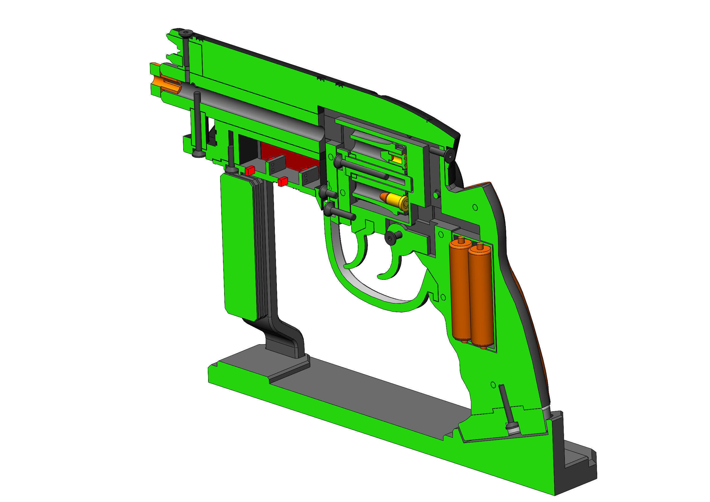 Deckards Blaster - Blade Runner - Printable 3d model - STL 3D model 3D ...