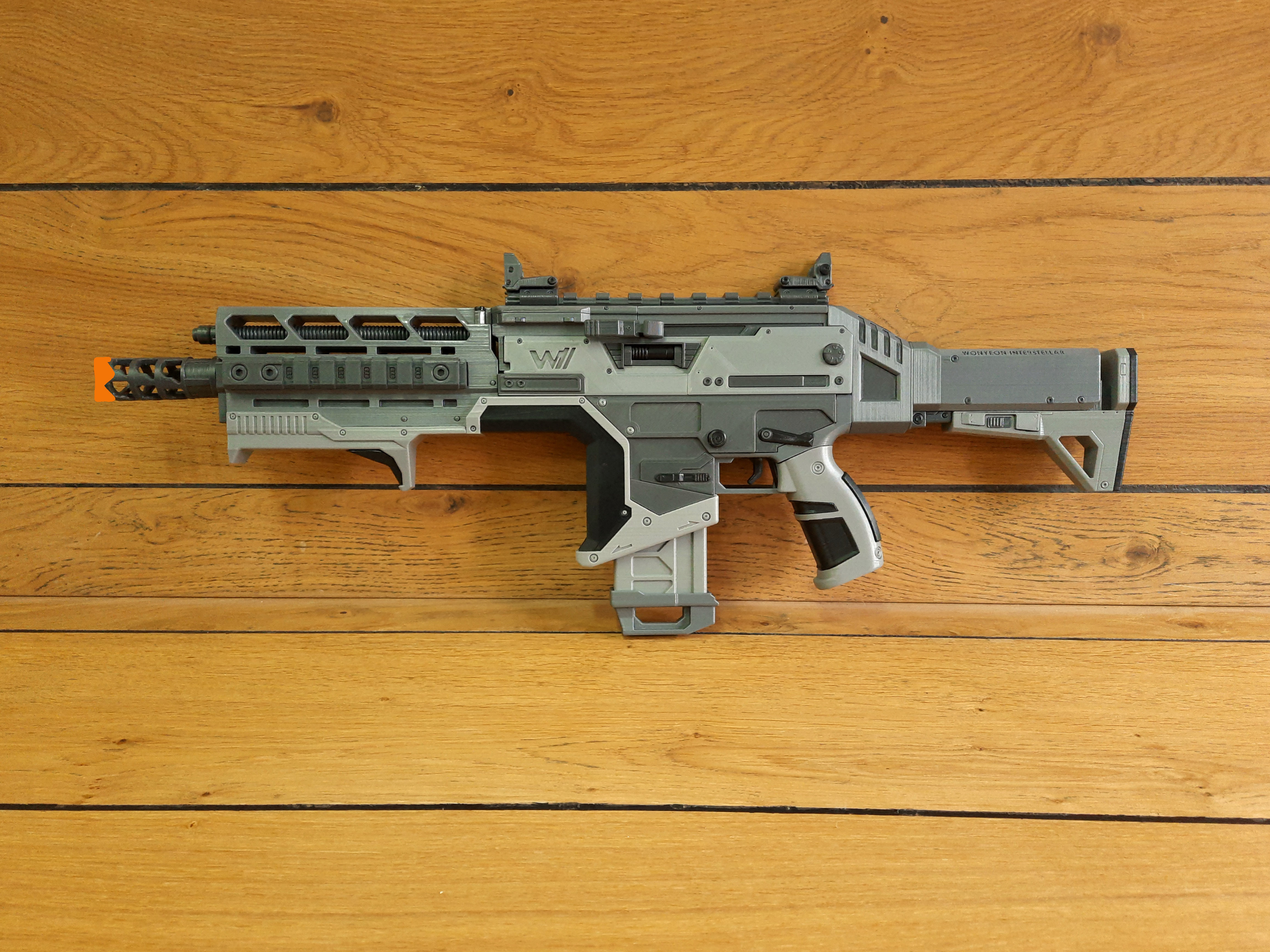 Hemlock Blaster - APEX - Printable 3d model - STL 3D print model_19