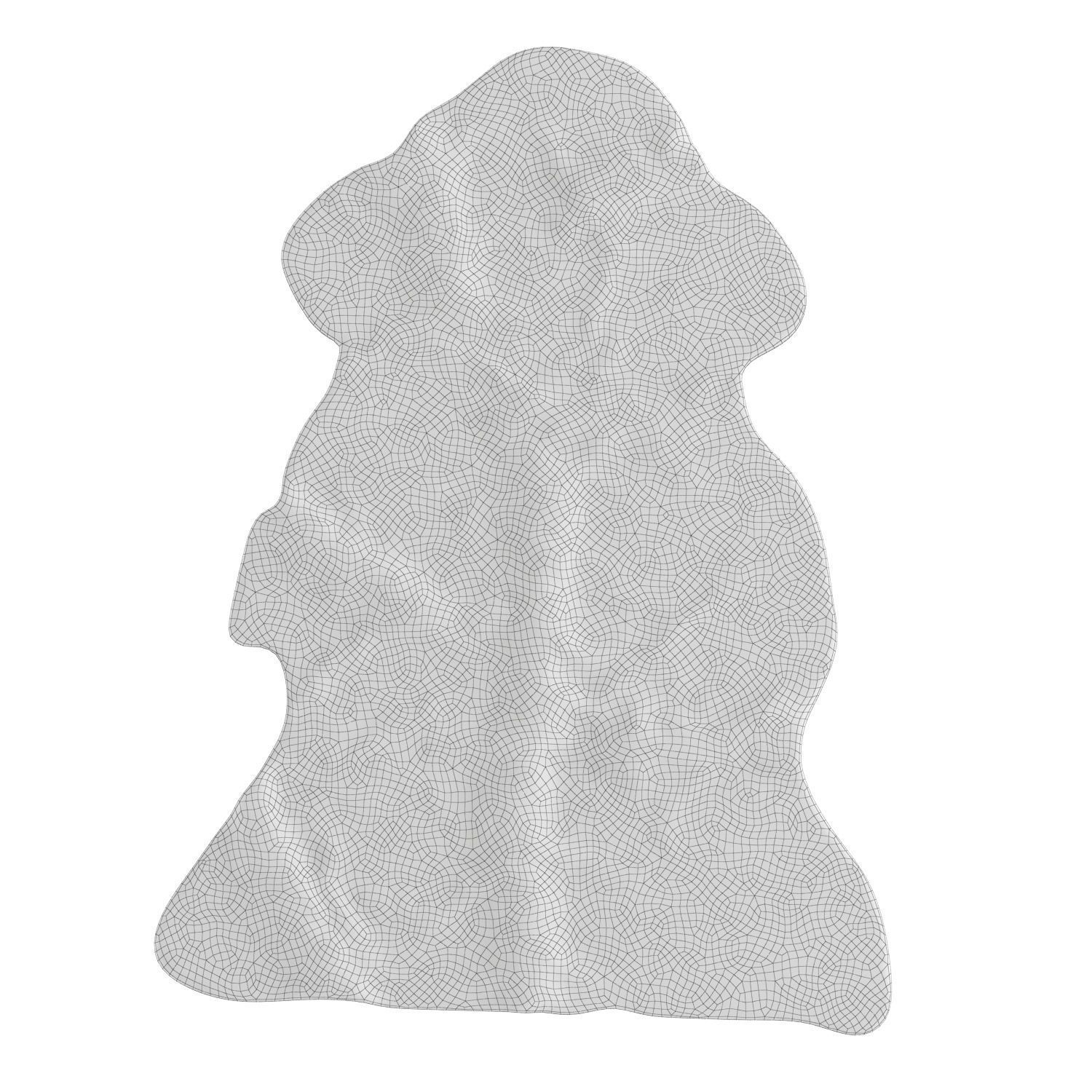 Sheepskin New Zealand 3D model_5