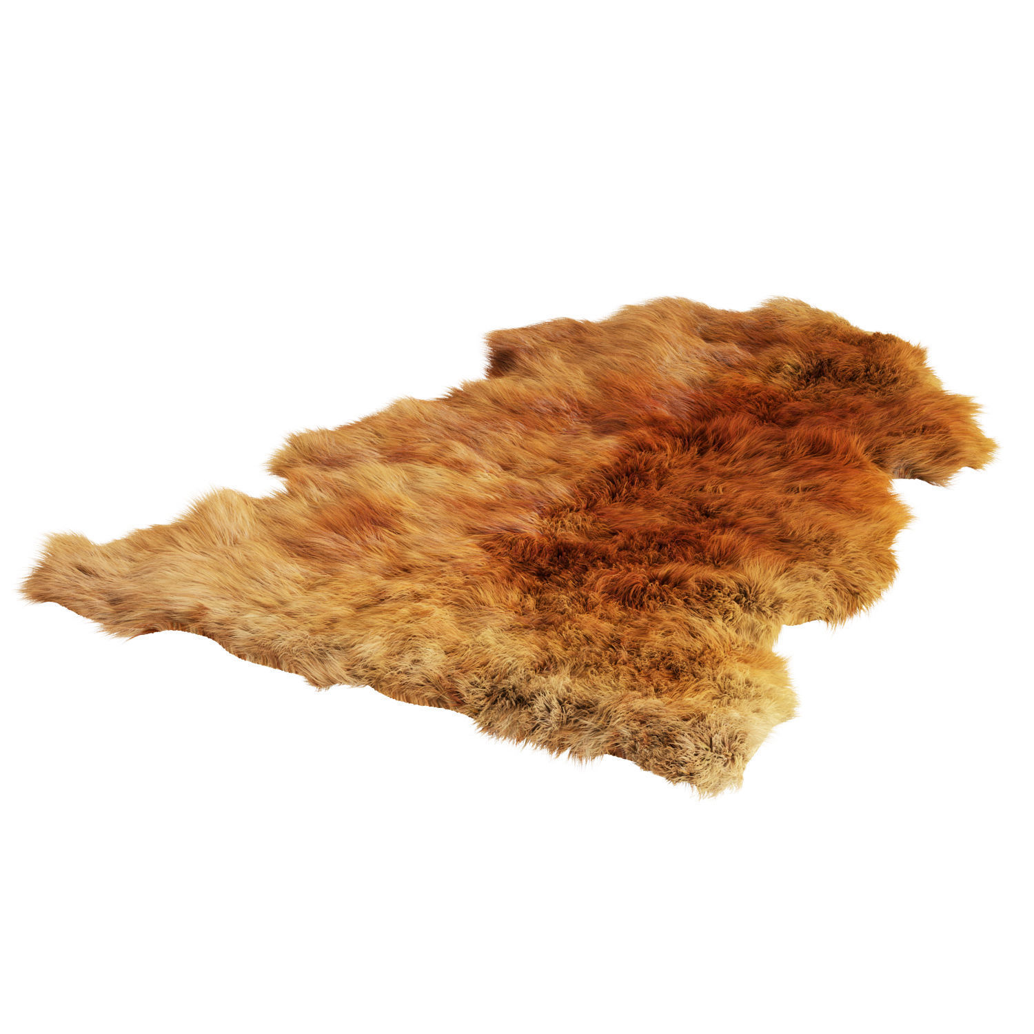 Sheepskin New Zealand 3D model_2