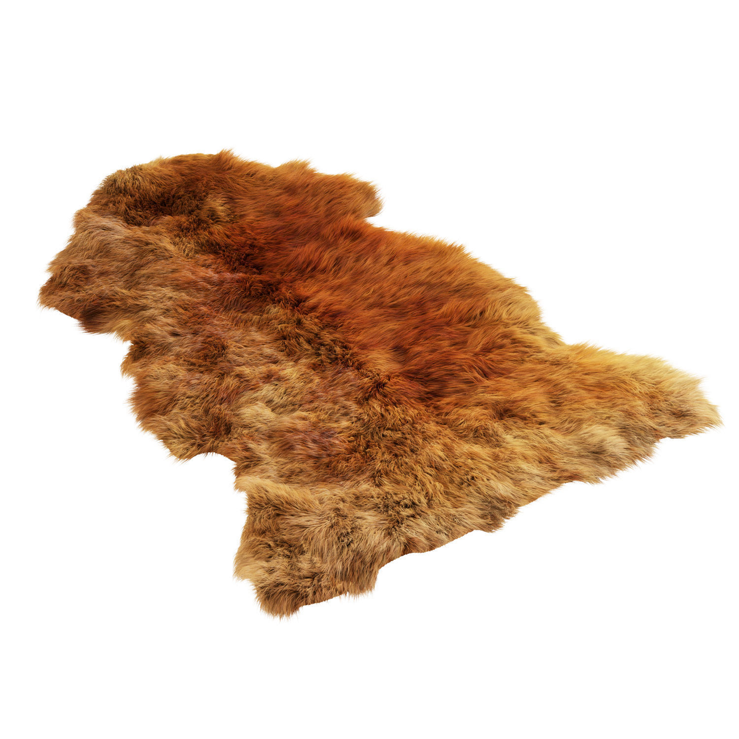 Sheepskin New Zealand 3D model_1