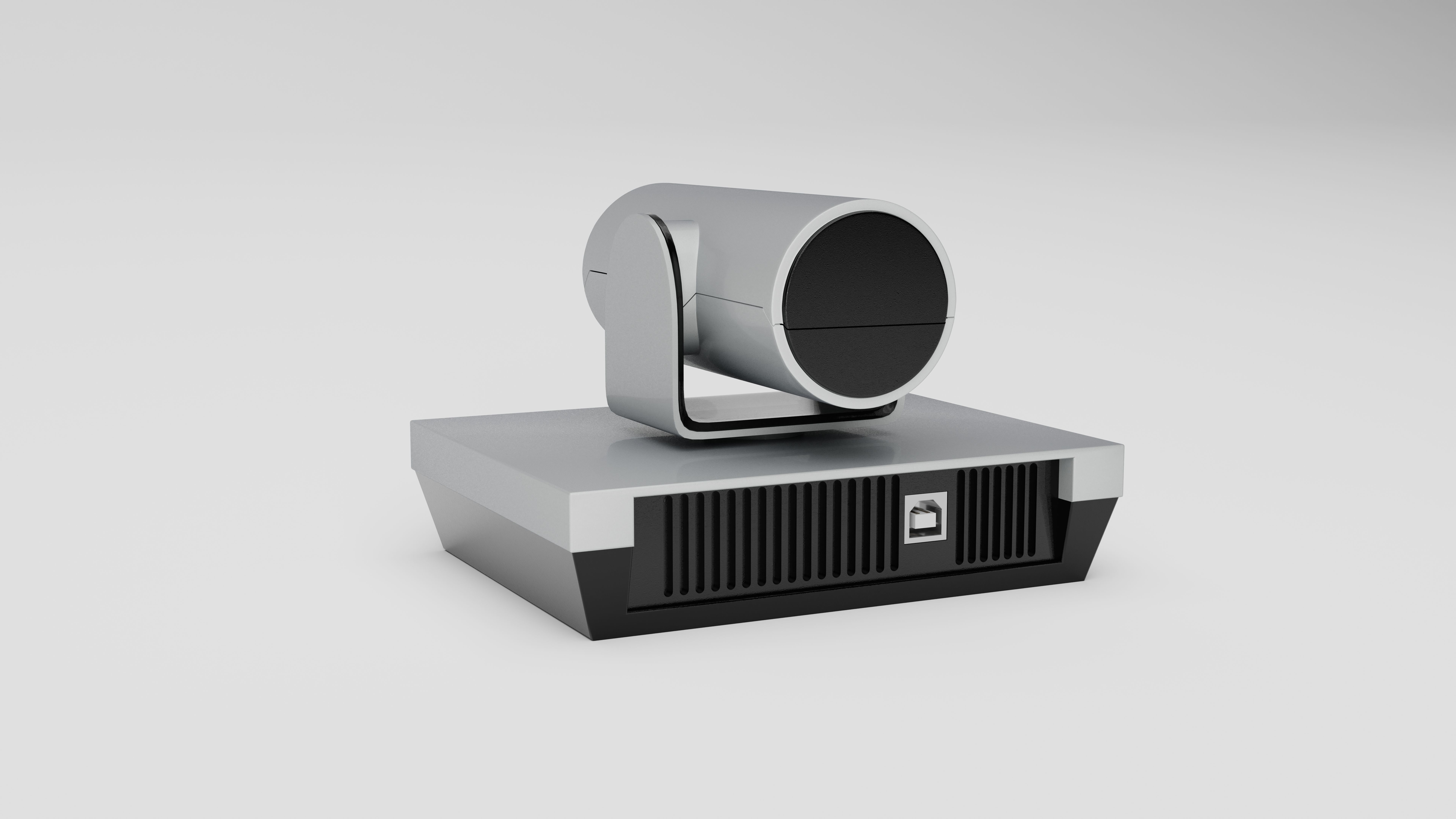 Camera PTZ Security 3D model_8