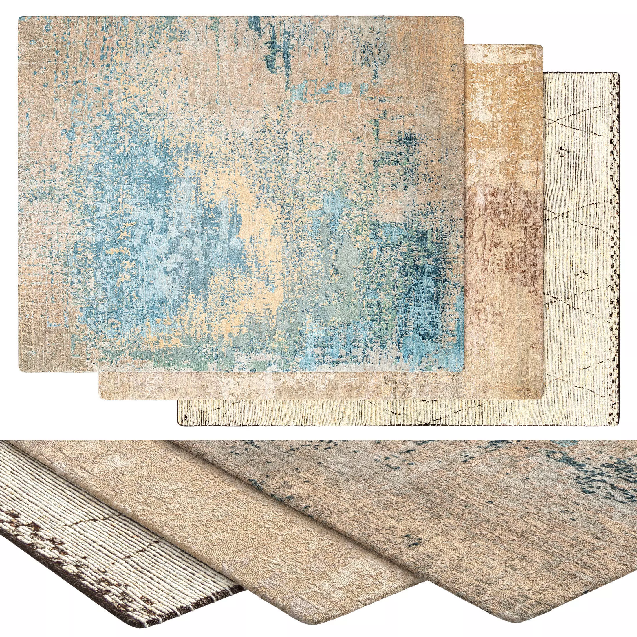 Abbey rug 3D model