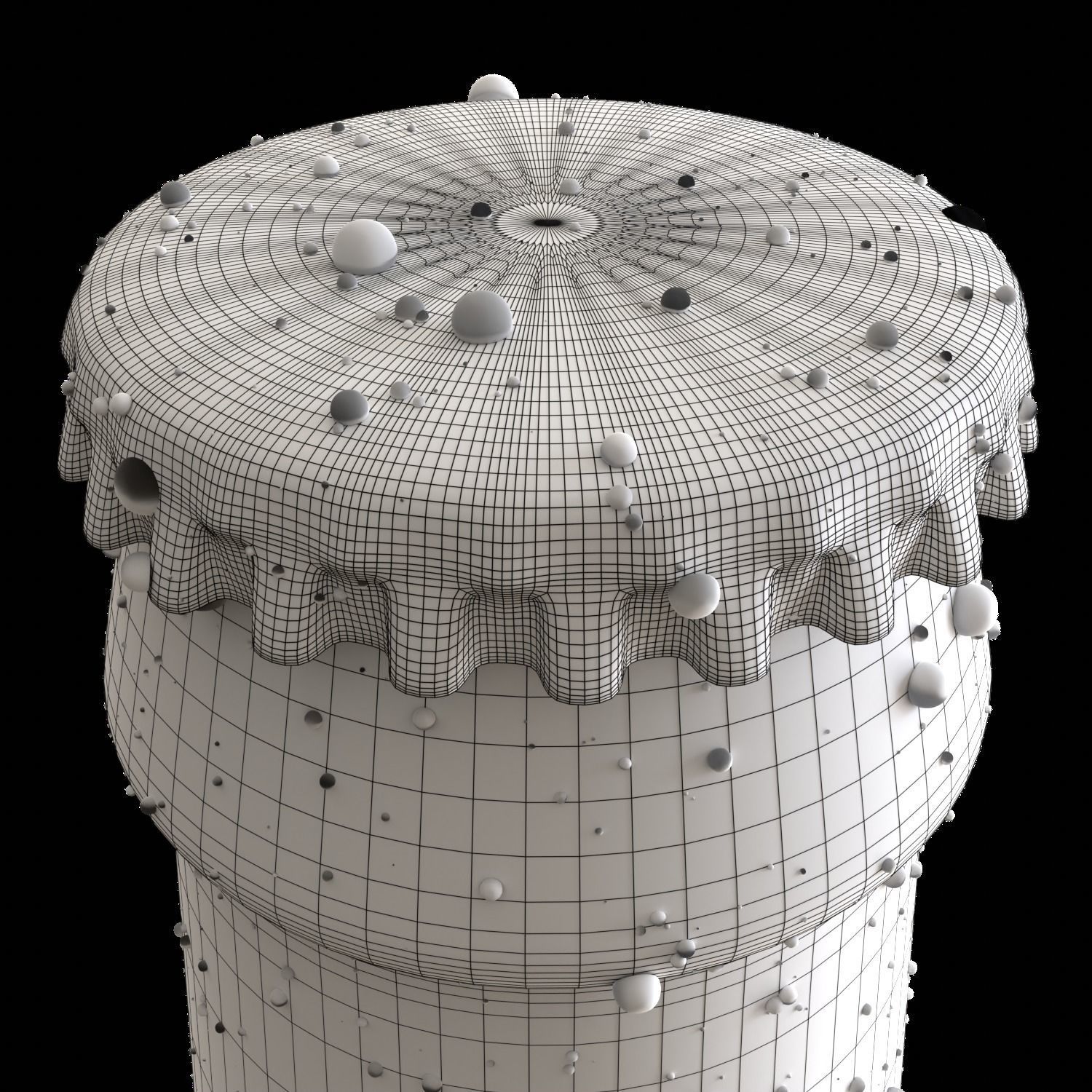 Beer Bottle 3D model_7