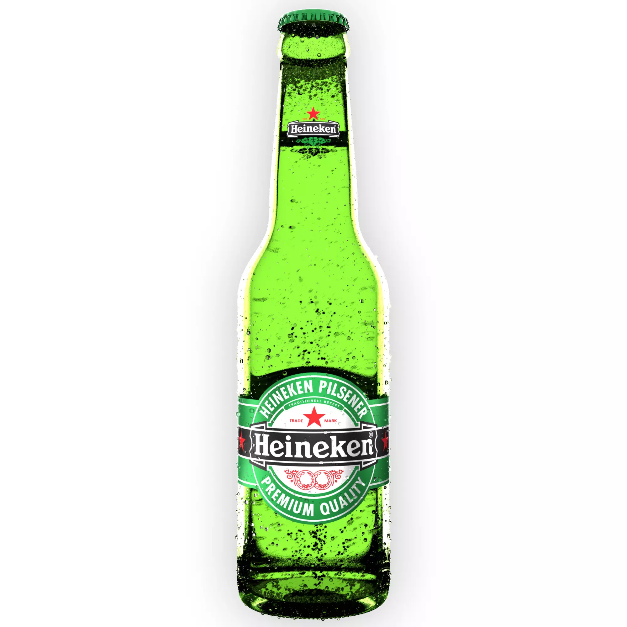 Beer Bottle 3D model_0