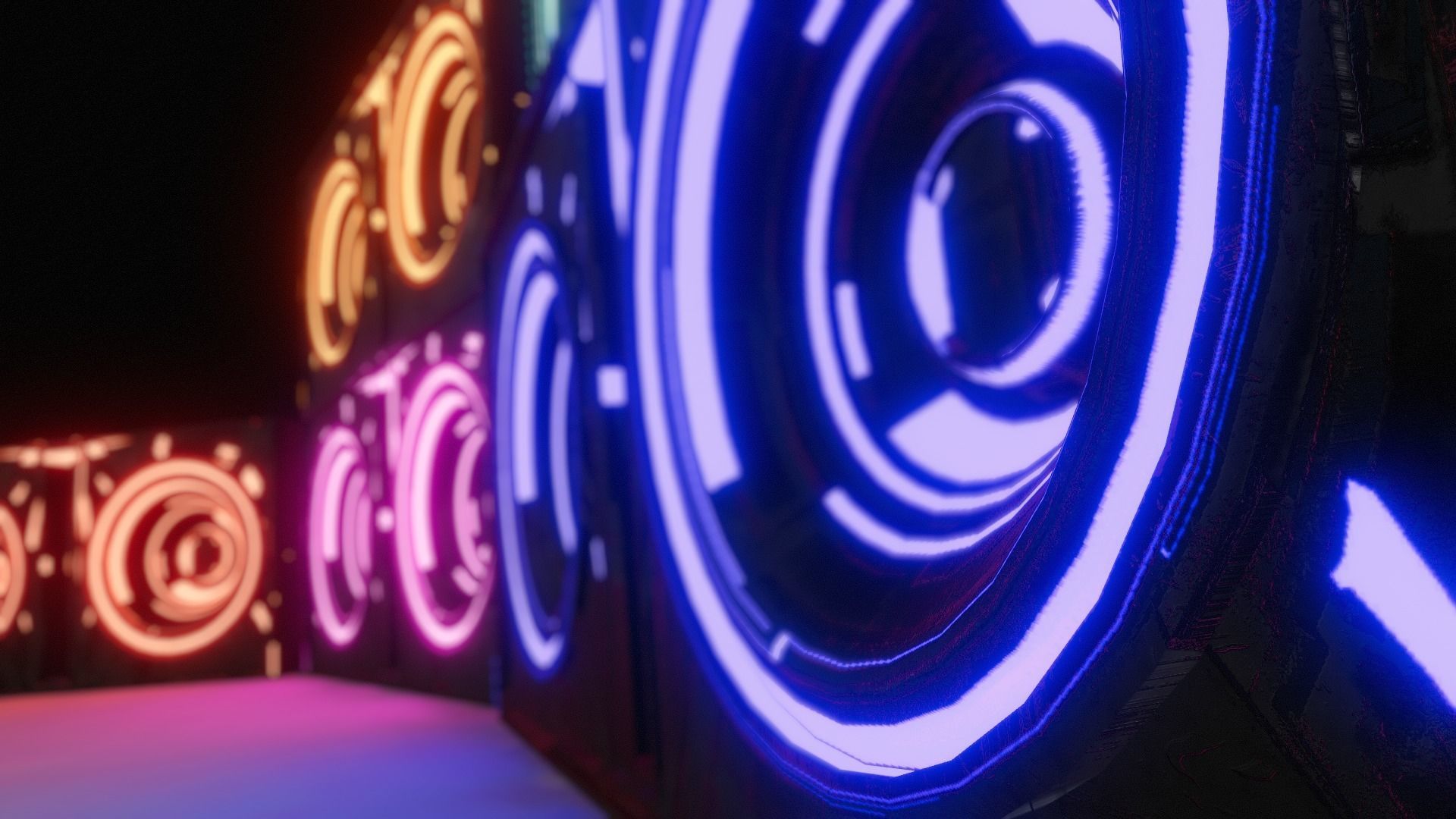 Banana Speakers v3 - Futuristic Low-poly 3D model_3