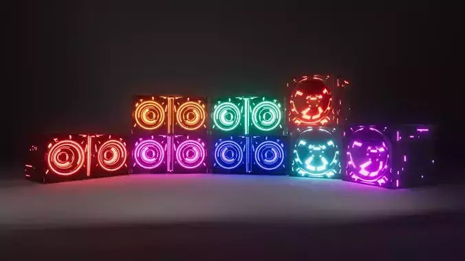 Banana Speakers v3 - Futuristic