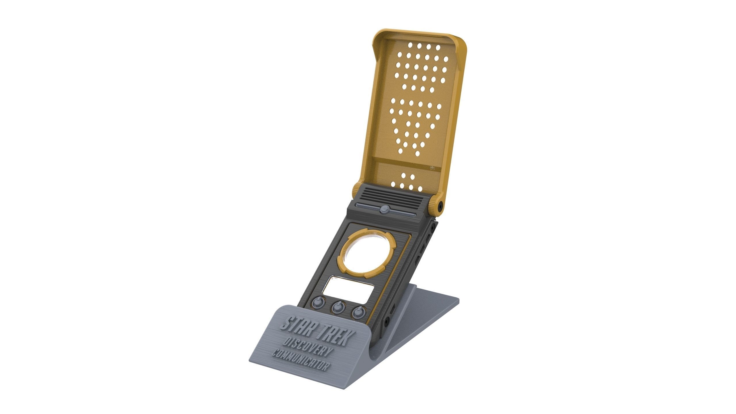  Tricorder and Communicator - Star Trek - Commercial - STL 3D print model_21