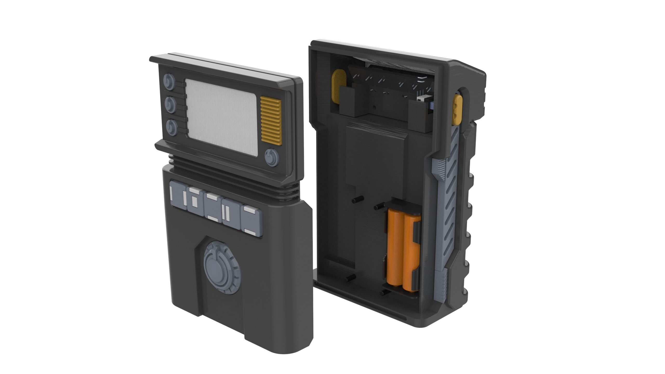  Tricorder and Communicator - Star Trek - Commercial - STL 3D print model_6