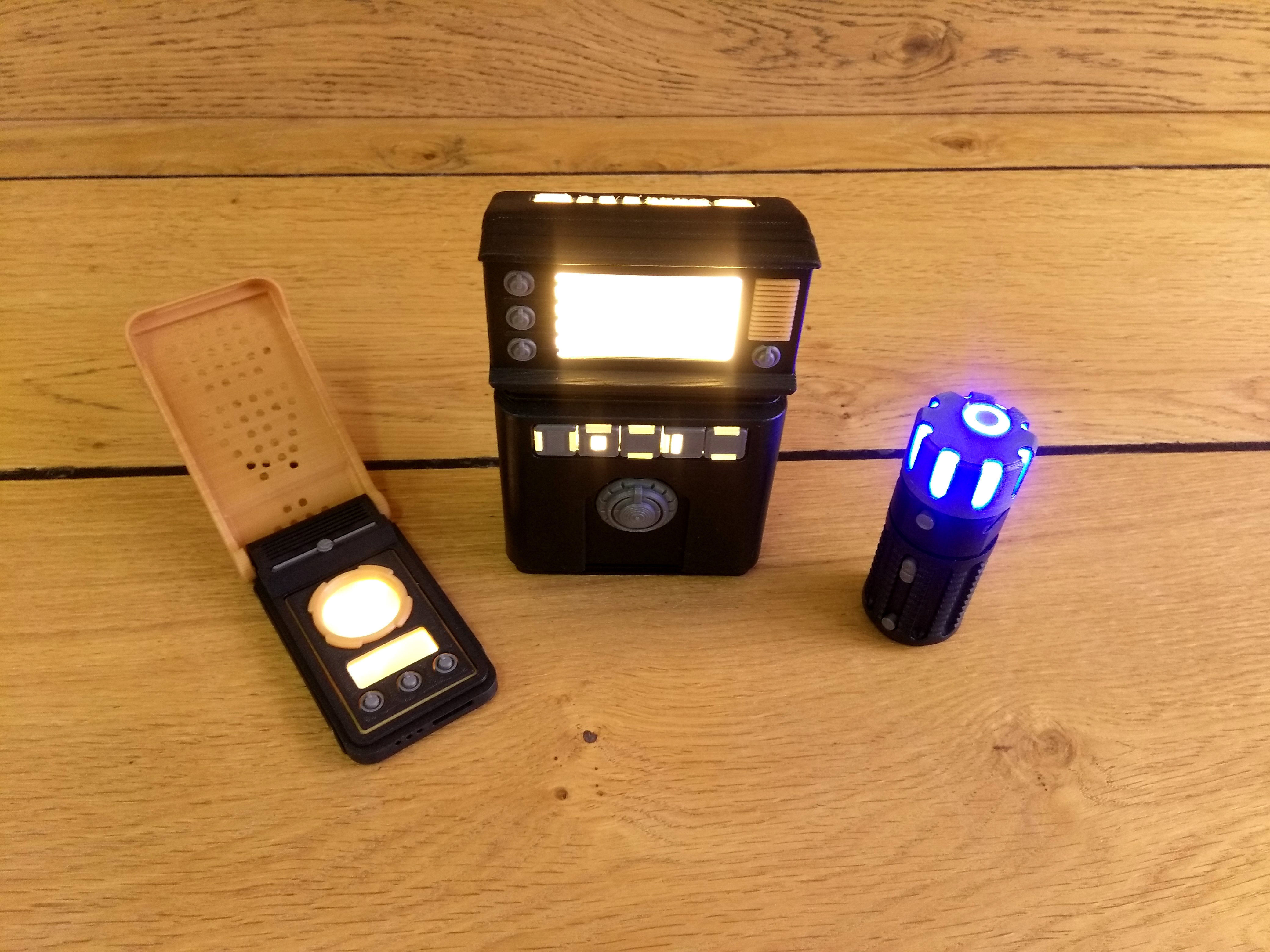  Tricorder and Communicator - Star Trek - Commercial - STL 3D print model_33