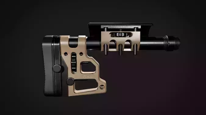 MDT SCS - Skeleton Carbine Stock 3D model