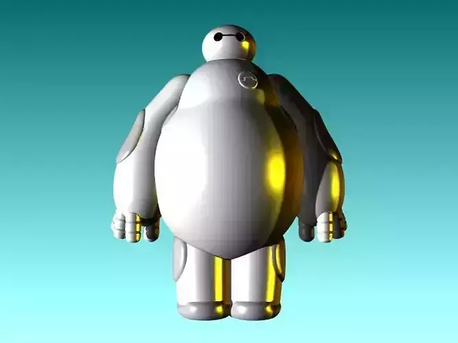 BAYMAX BIG HERO 6 PIXAR DISNEY 3D print model
