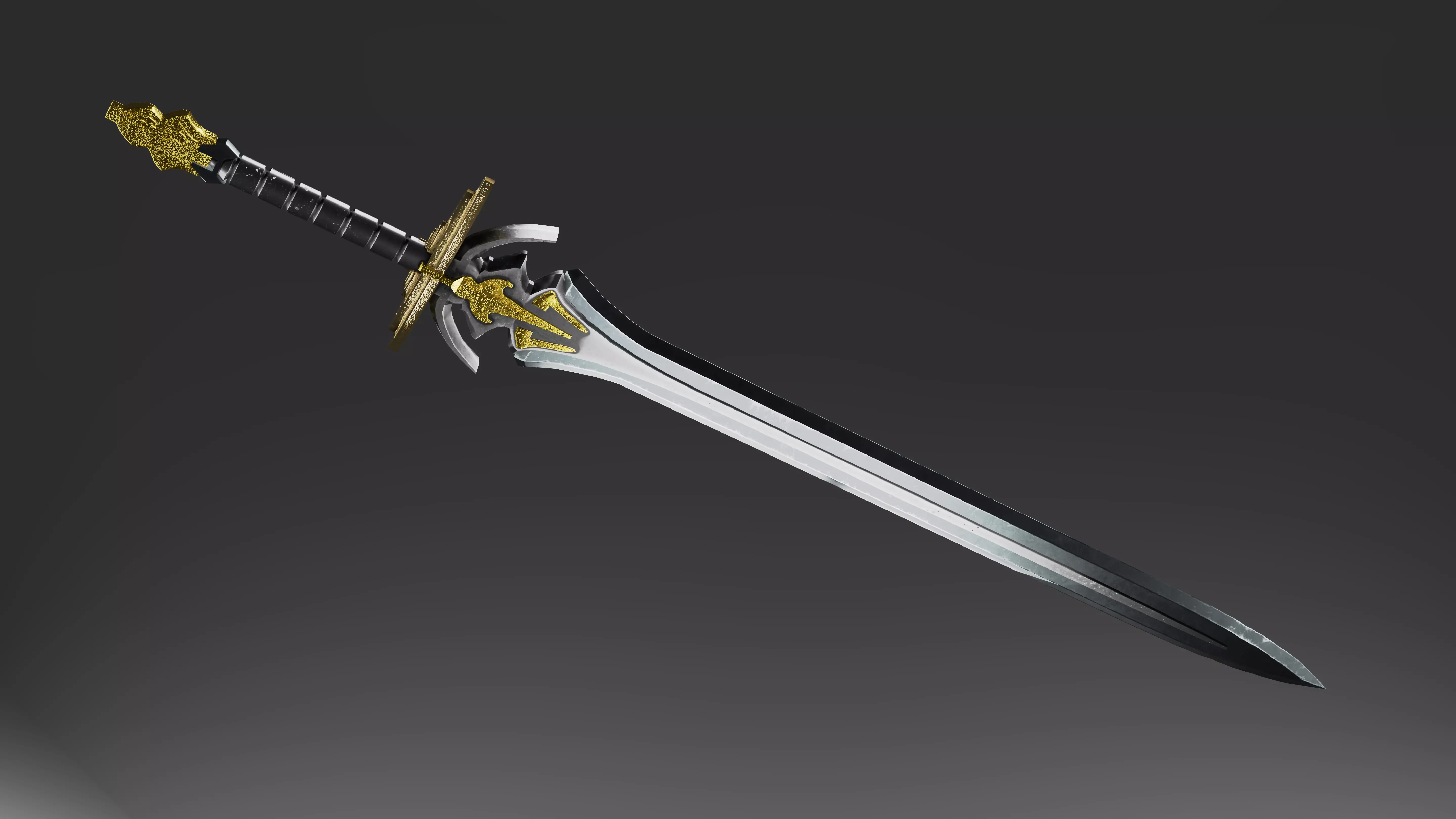 sword of life Low-poly 3D model_0