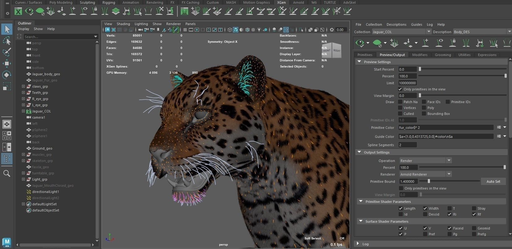 Jaguar For Production 3D model_59