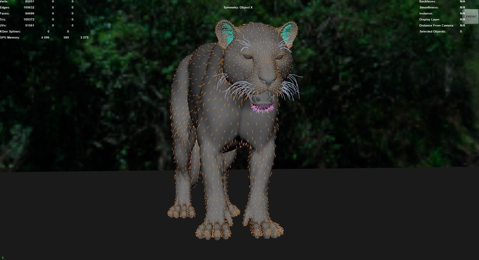 Jaguar For Production 3D model_58