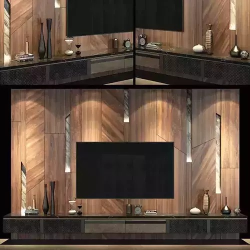 TV wall set