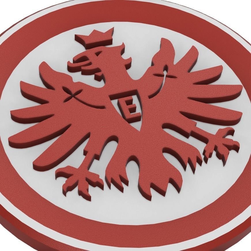 Eintracht Frankfurt Wall Sign 3D print model_2