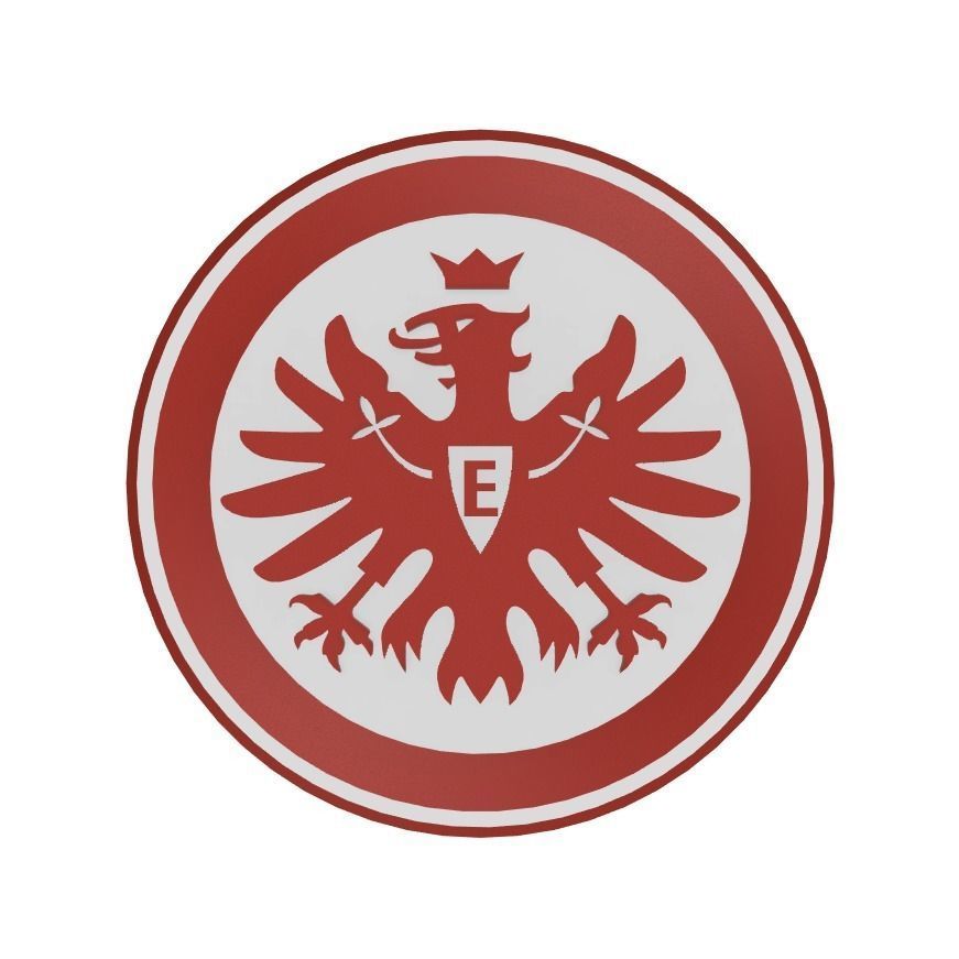 Eintracht Frankfurt Wall Sign 3D print model_1