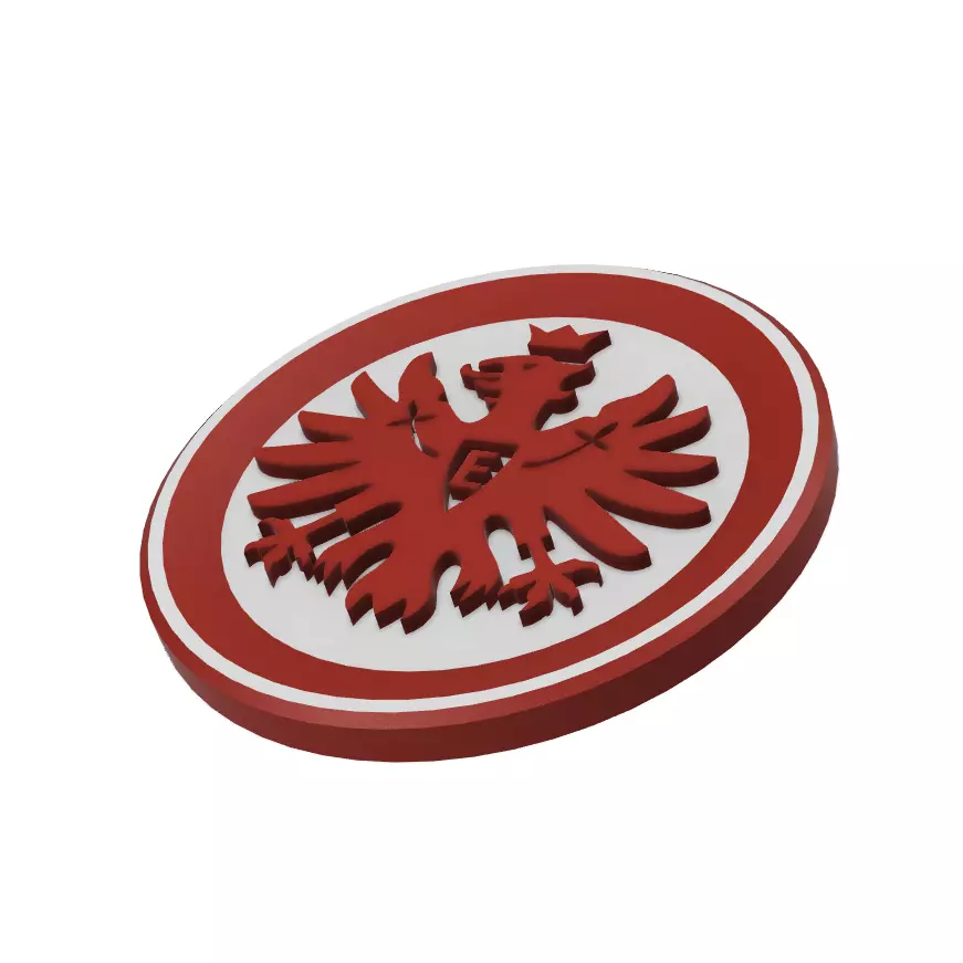 Eintracht Frankfurt Wall Sign 3D print model_0
