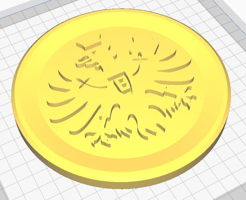 Eintracht Frankfurt Wall Sign 3D print model_8