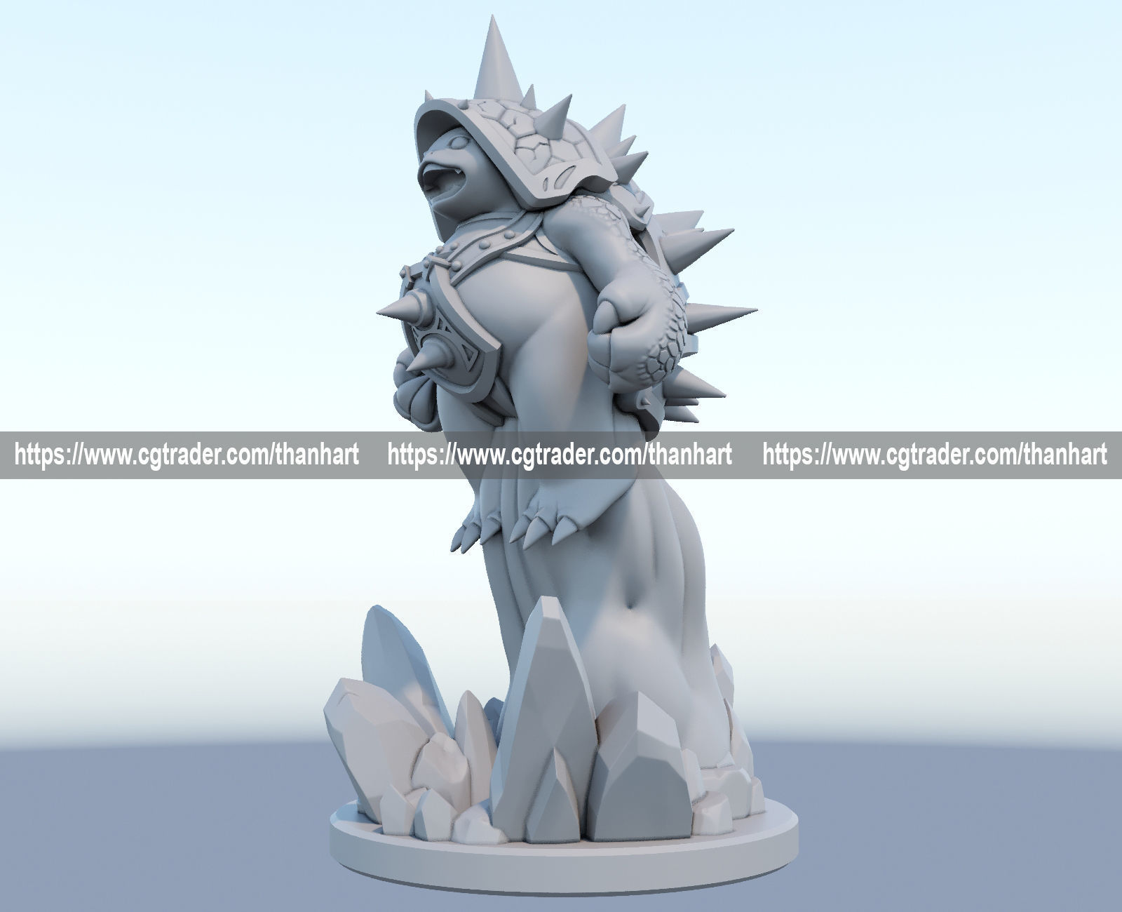 rammus 3D print model from League of Legends  3D print model_5