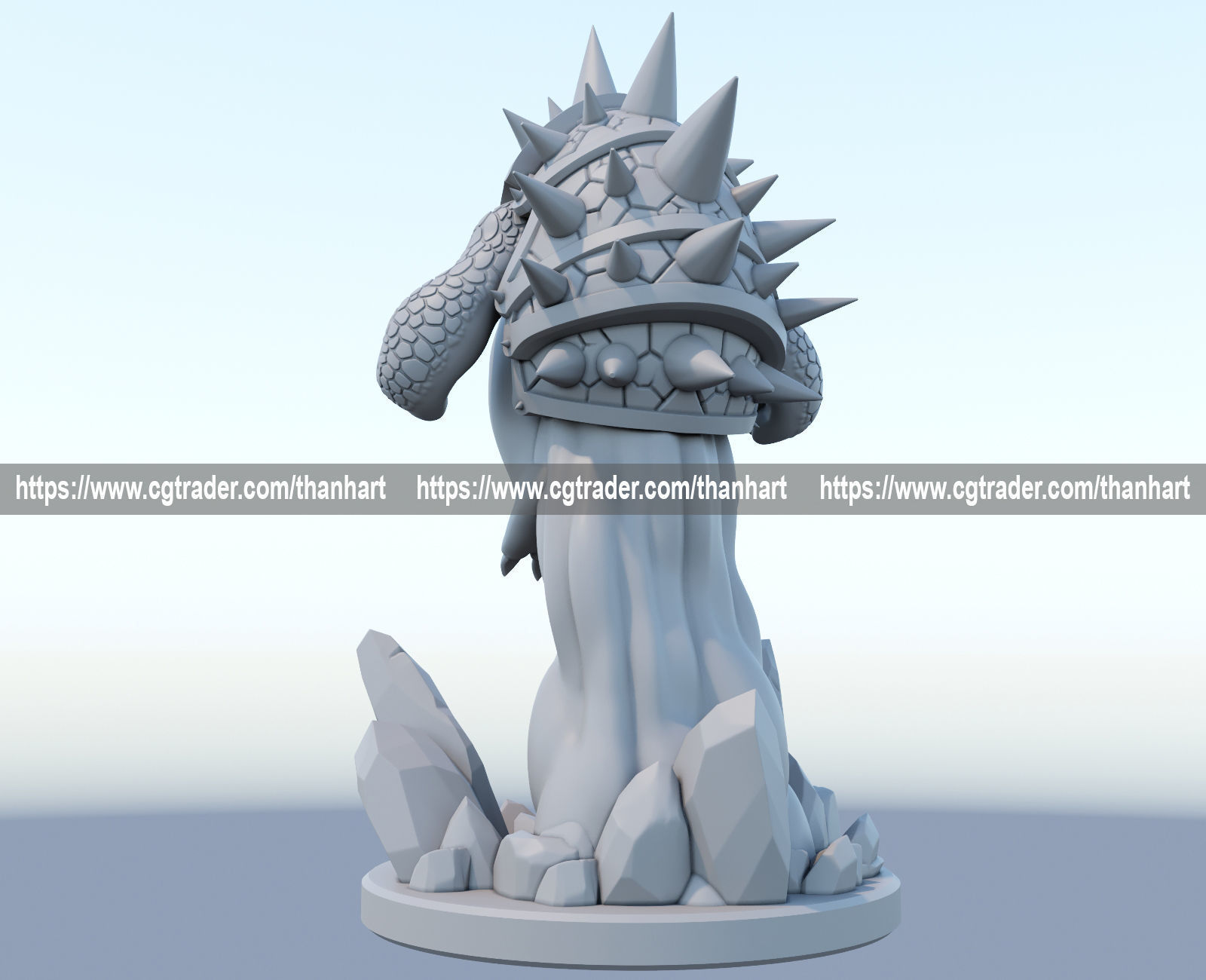 rammus 3D print model from League of Legends  3D print model_7